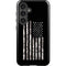 Black and White Camo American Flag Galaxy S25 Impact Case